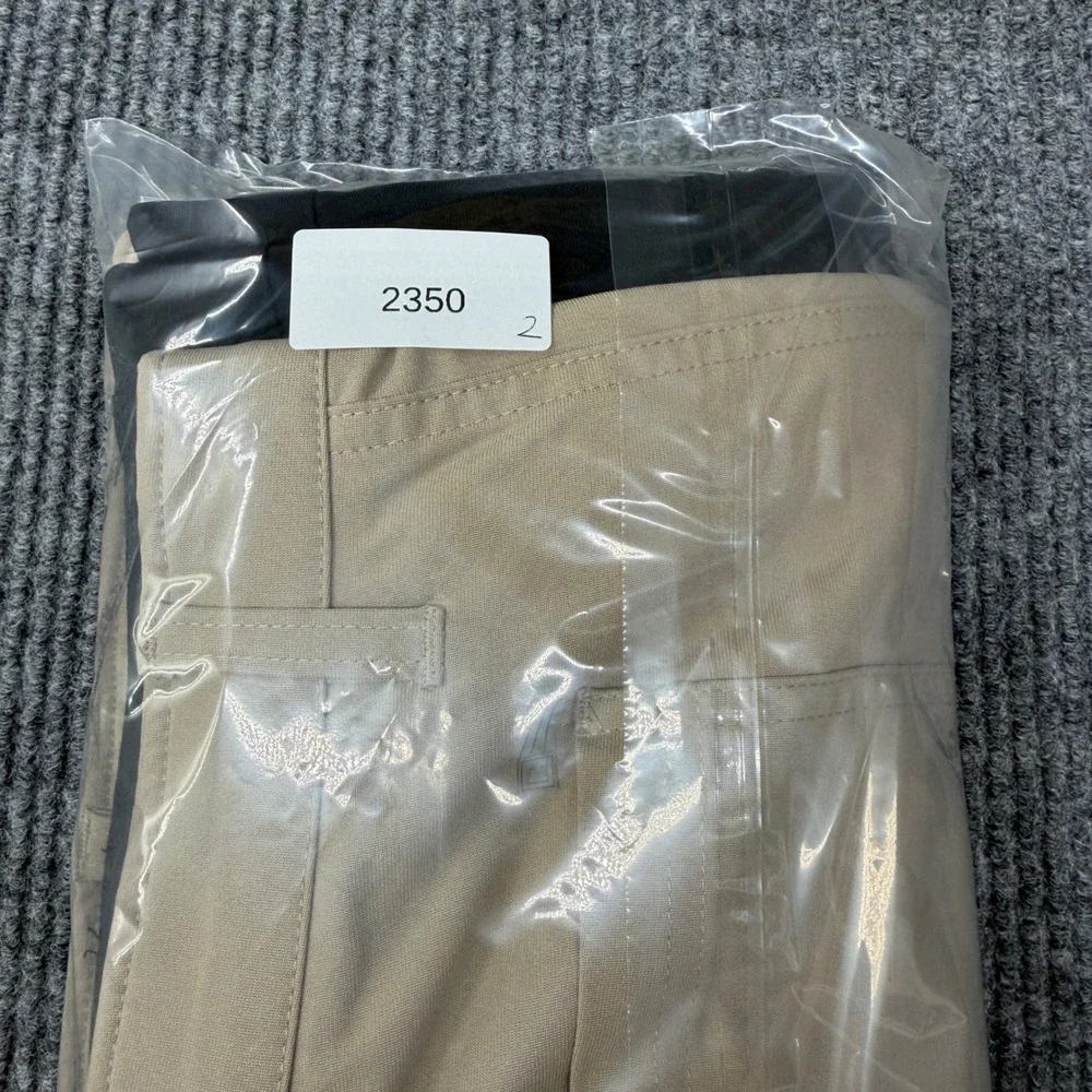 Chaps Mens Everyday Performance Cargo Shorts 42 Lot of 2 Black Khaki CM15SH465W